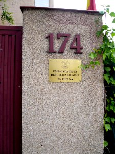 Madrid - Embajada de Malí 2