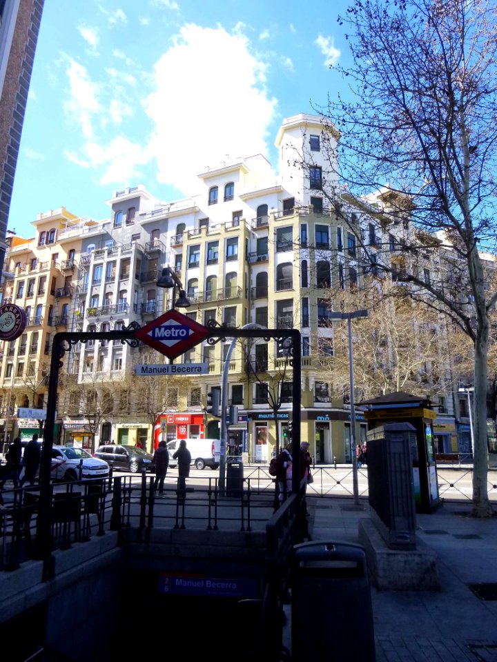 Madrid - Estación de Manuel Becerra