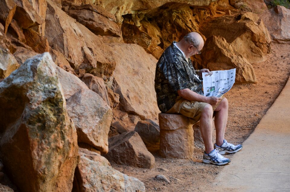 Zion national park utah pensioners