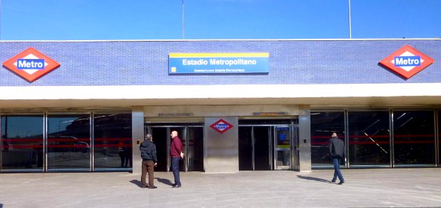 Madrid - Estación de Estadio Metropolitano 01