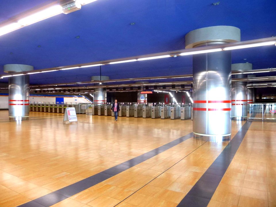 Madrid - Estación de Estadio Metropolitano 03