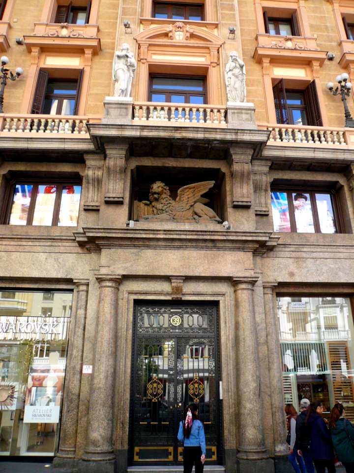 Madrid - Gran Vía - Edificio Allianz (Edificio La Adriática) 5