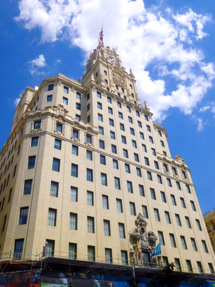 Madrid - Gran Via, Edificio Telefónica 3