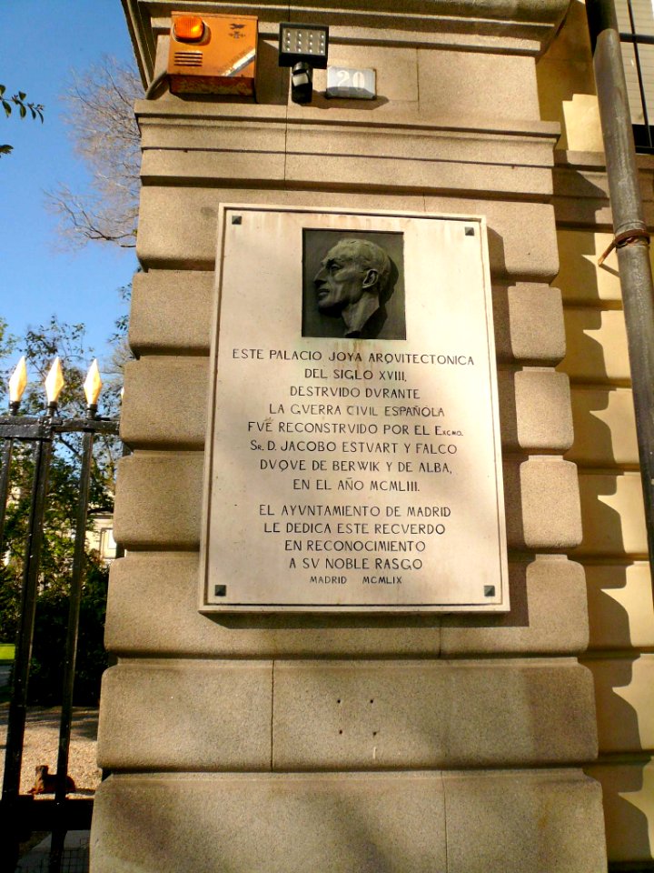 Madrid - Entrada al Palacio de Liria 5
