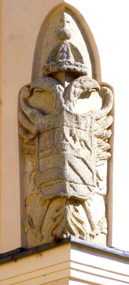 Madrid - El Pardo, Palacio Real, fachada principal 17