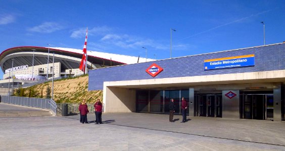 Madrid - Estación de Estadio Metropolitano 02