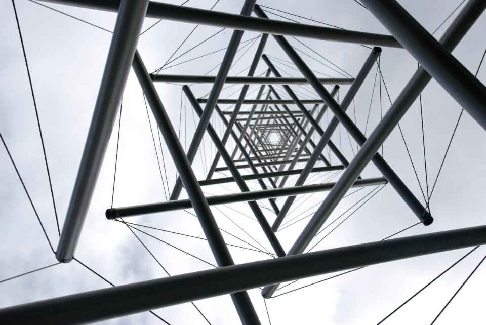Metal thread grey