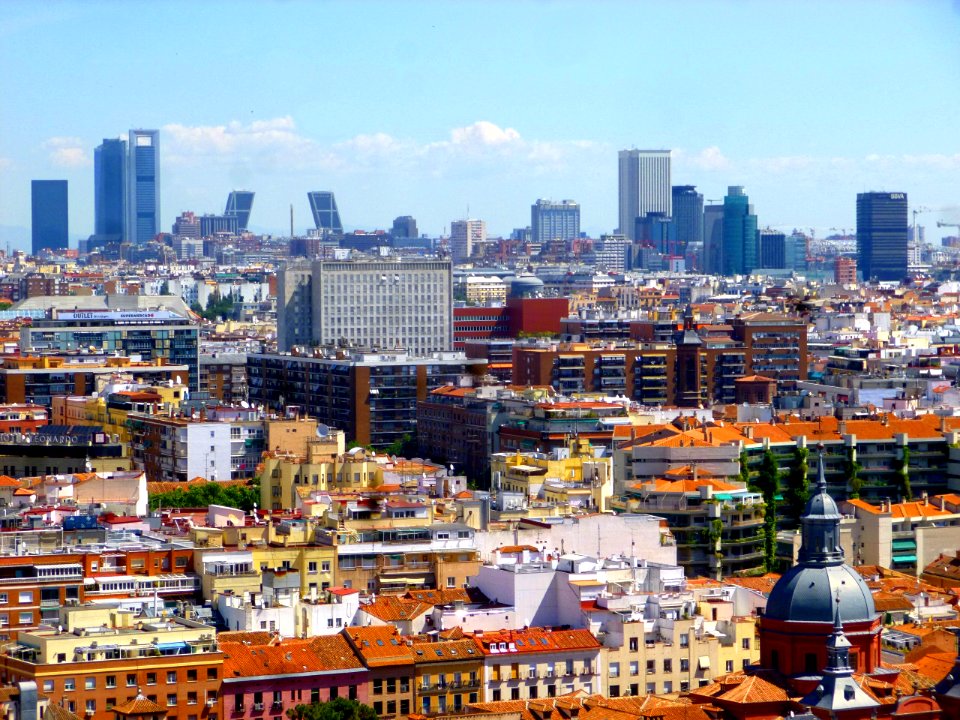 Madrid - Sky Bar 360º (Hotel Riu Plaza España), vistas 20