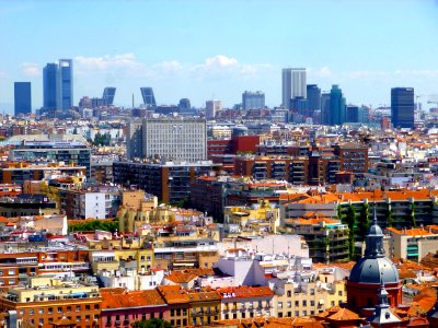 Madrid - Sky Bar 360º (Hotel Riu Plaza España), vistas 20