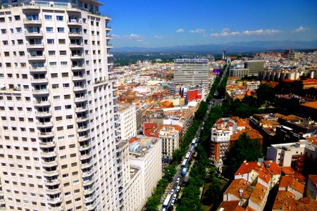 Madrid - Sky Bar 360º (Hotel Riu Plaza España), vistas 13