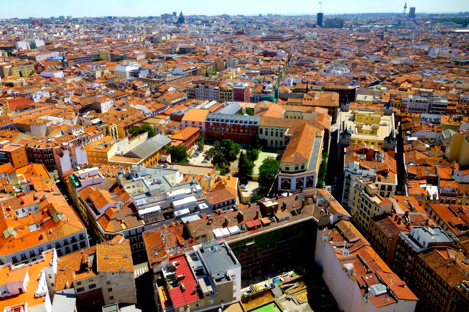 Madrid - Sky Bar 360º (Hotel Riu Plaza España), vistas 16