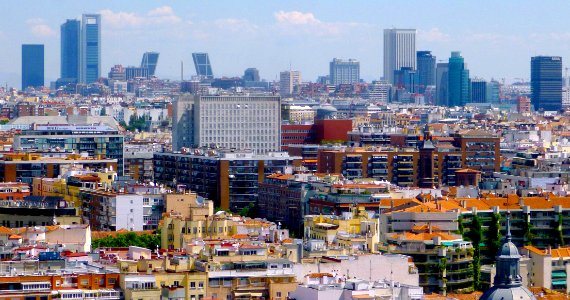 Madrid - Sky Bar 360º (Hotel Riu Plaza España), vistas 19