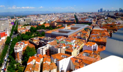 Madrid - Sky Bar 360º (Hotel Riu Plaza España), vistas 14