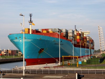 Maersk Kokura - IMO 9085560, Berendrechtsluis pic6