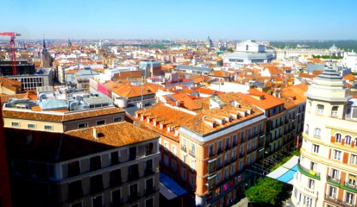 Madrid - Sky Bar 360º (Hotel Riu Plaza España), vistas 01