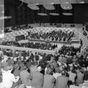 Magalm proeven in Rotterdams Concertgebouw van Philharmonisch orkest, Bestanddeelnr 918-2044