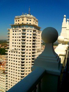 Madrid - Sky Bar 360º (Hotel Riu Plaza España), vistas 06