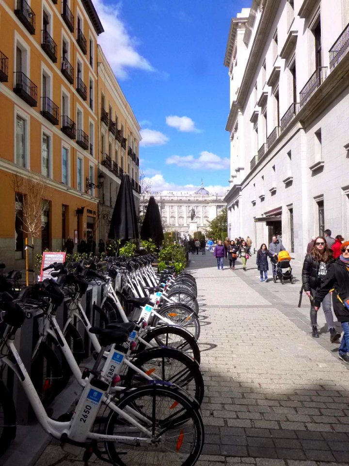 Madrid - Servicio BiciMad de bicicletas municipales