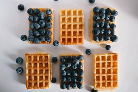 Danish waffle food waffle