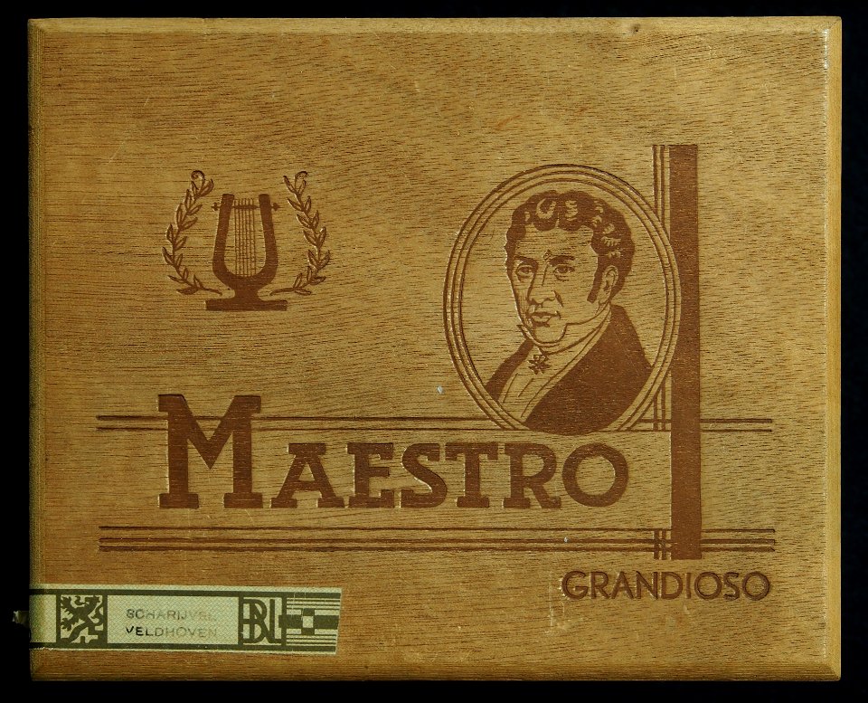 Maestro Grandioso sigaren doos, foto1
