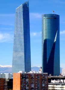 Madrid - CTBA, Torre de Cristal y Torre Espacio 12