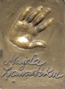 Magda Zawadzka handprint