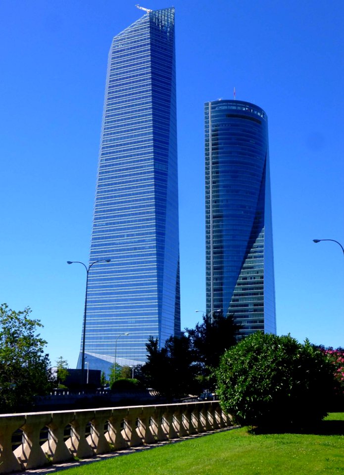 Madrid - CTBA, Torre de Cristal y Torre Espacio 13