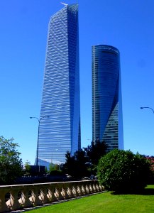 Madrid - CTBA, Torre de Cristal y Torre Espacio 13