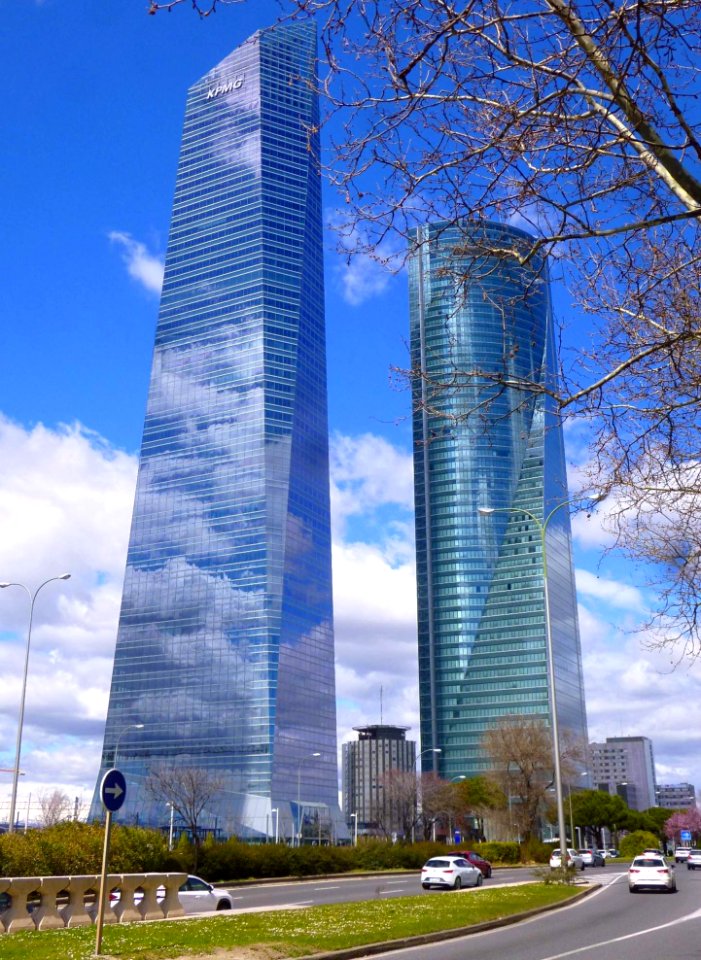 Madrid - CTBA, Torre de Cristal y Torre Espacio 16