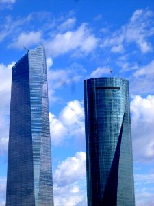 Madrid - CTBA, Torre de Cristal y Torre Espacio 15