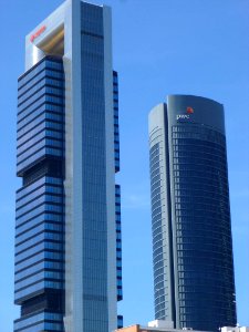 Madrid - CTBA, Torre Cepsa (Torre Foster) y Torre PwC 09