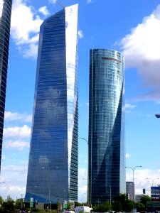 Madrid - CTBA, Torre de Cristal y Torre Espacio 14