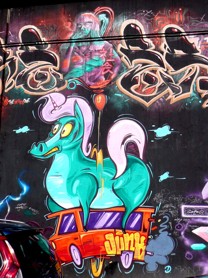 Madrid - Graffitis en Chamartín 09