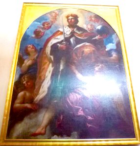 Madrid - El Pardo, Convento del Santísimo Cristo del Pardo, Iglesia de Nuestra Señora de los Ángeles, cuadro de Lucas Jordán