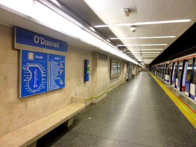 Madrid - Estación de Metro de O'Donell 1