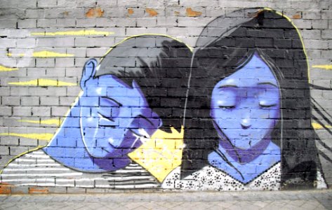 Madrid - Graffiti en Tetuán 1