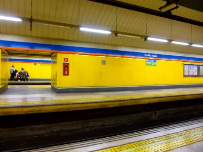 Madrid - Estación de Metro de Pueblo Nuevo 2 photo
