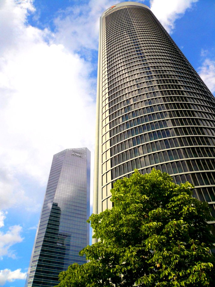 Madrid - CTBA, Torre PwC y Torre de Cristal 3
