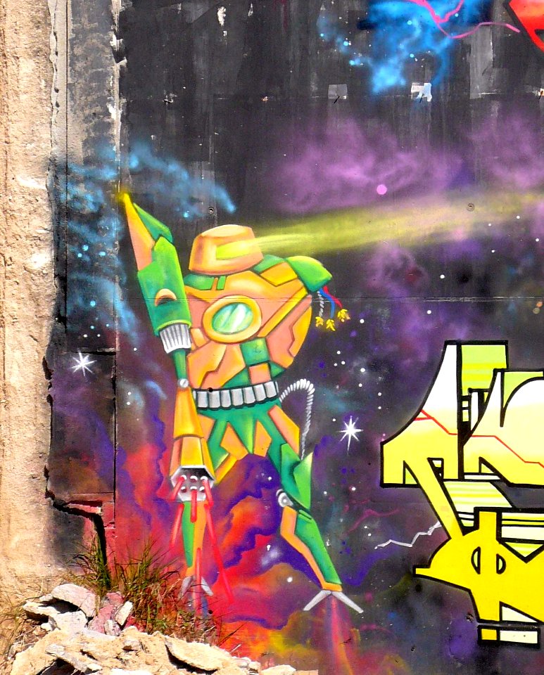 Madrid - Graffitis en Chamartín 14