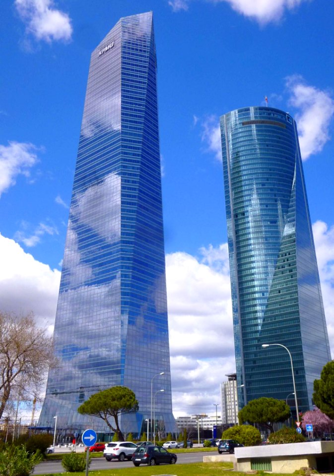 Madrid - CTBA, Torre de Cristal y Torre Espacio 17