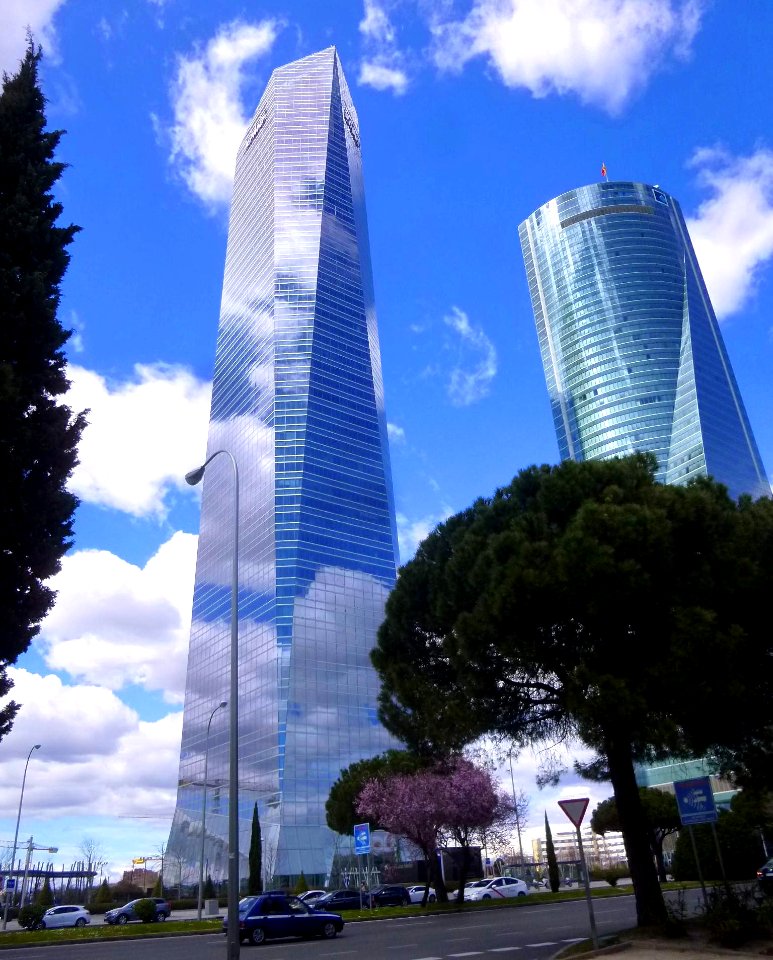 Madrid - CTBA, Torre de Cristal y Torre Espacio 19