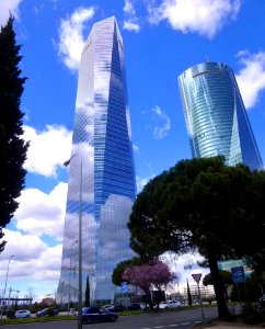 Madrid - CTBA, Torre de Cristal y Torre Espacio 19