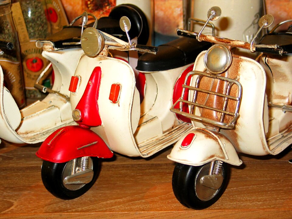 Motorcycle vespa moped