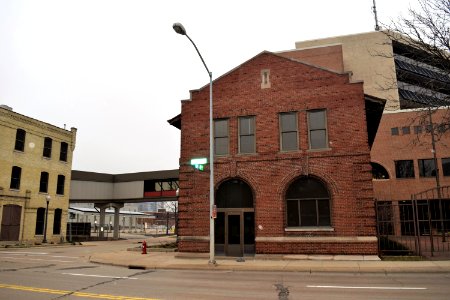 Madison C&NW station freight depot 2