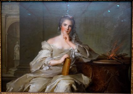 Madame Anne-Henriette de France, The Fire, by Jean-Marc Nattier, 1751, oil on canvas - Museu de Arte de São Paulo - DSC07177