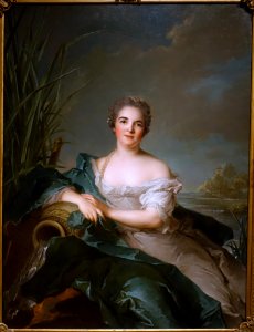 Madame de Flesselles by Jean-Marc Nattier, French, 1747, oil on canvas - Princeton University Art Museum - DSC06535