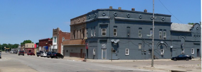 Madison, Nebraska Main from 4th N side 1