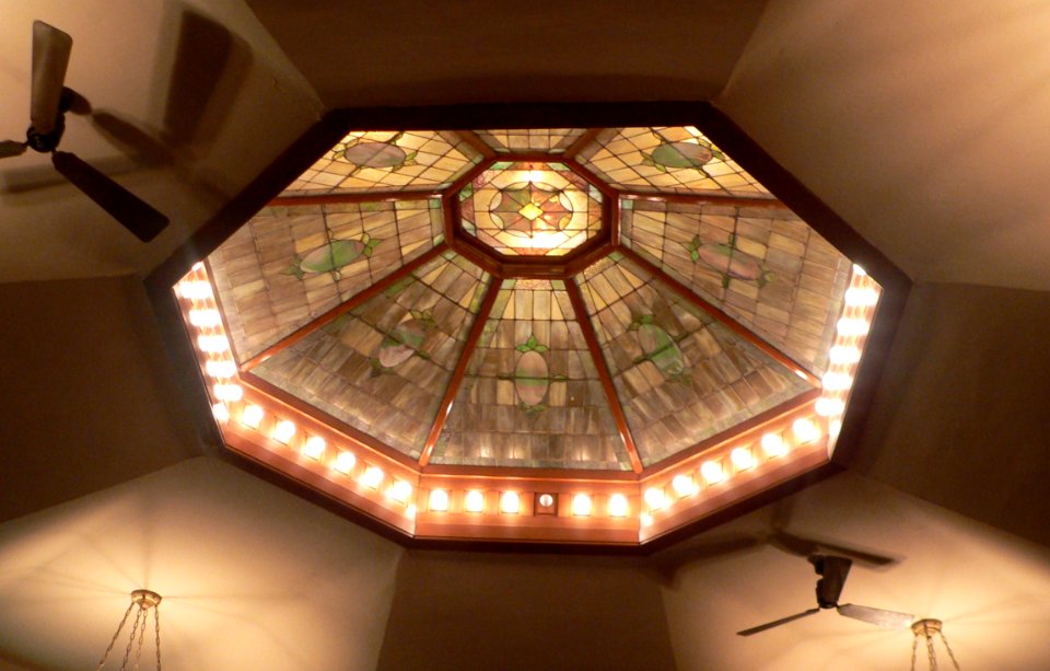 Madison, Nebraska First Presbyterian sanctuary dome 1