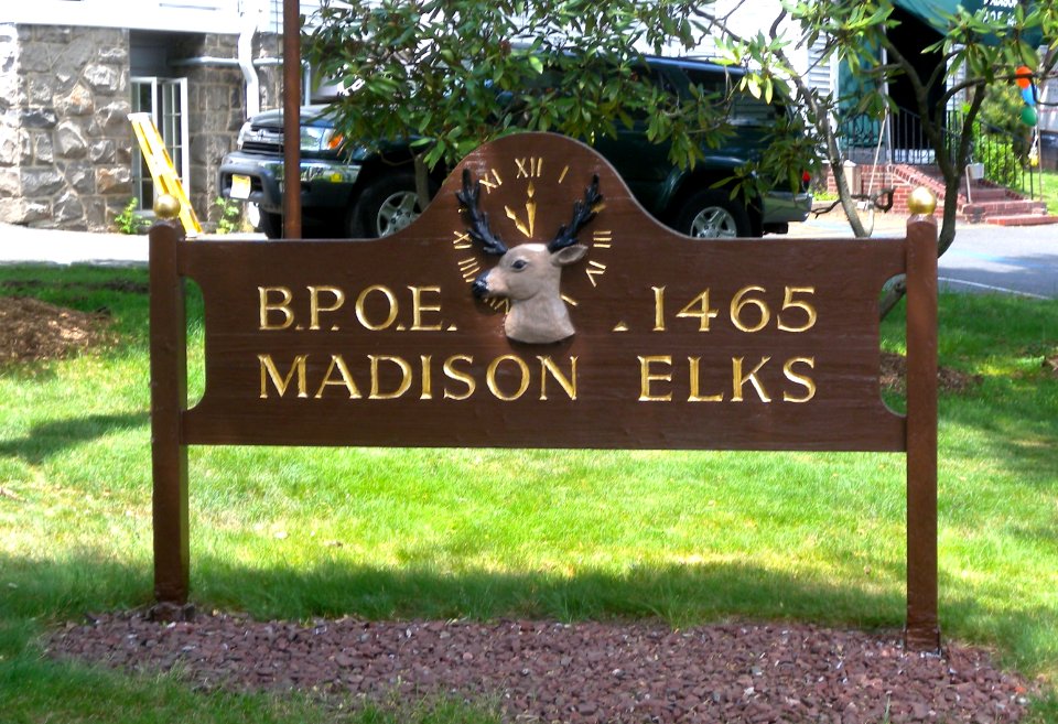 Madison Elks sign jeh