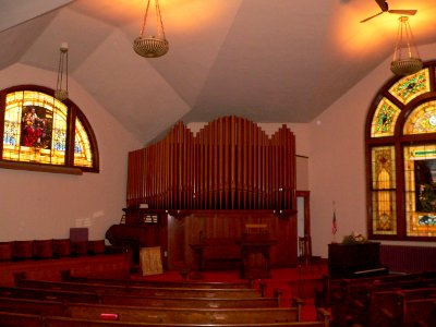 Madison, Nebraska First Presbyterian sanctuary 1
